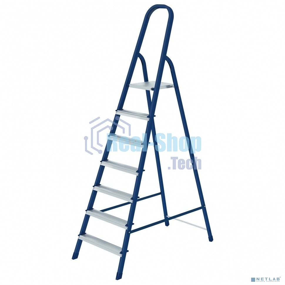 Стремянка Сибртех 7 ступеней, стальная