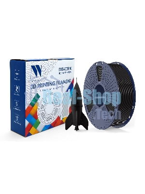 Филамент NVPrint PLA High Speed черный для 3D печати диаметр 1.75мм длина 330 метров масса 1 кг