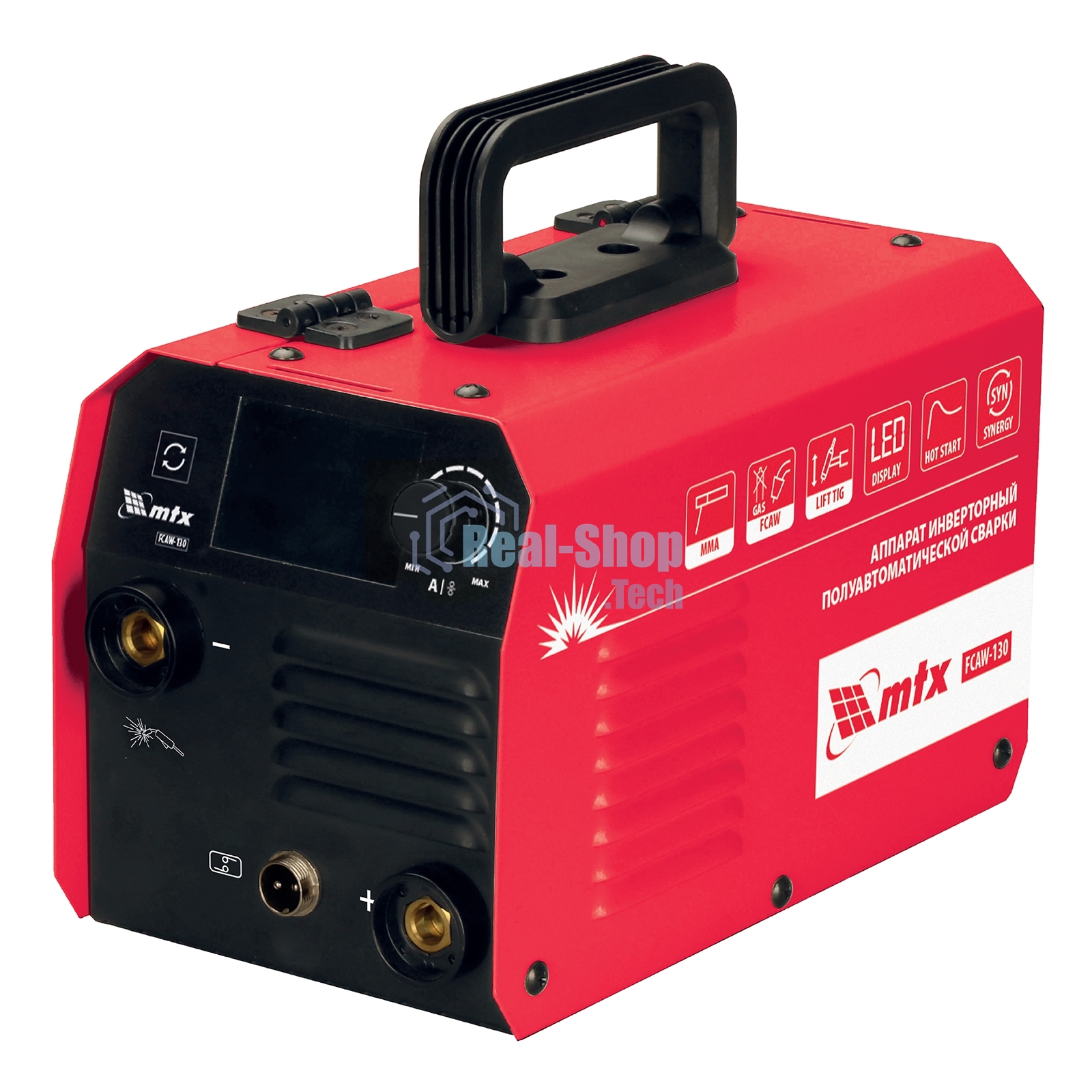 Аппарат инвертор. полуавтомат. cварки MTX FCAW-130, 130 А, ПВ 60%
