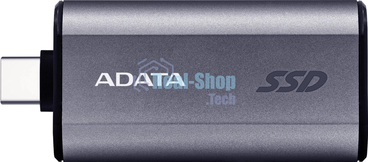 Внешний SSD ADATA SC750, 2TB, USB 3.2 Gen 2 Type-C, R/W 1050/1000, черный
