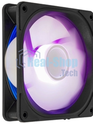 Вентилятор для корпуса JONSBO FR-606BR Reverse (120x120x25мм, 4-pin PWM, ARGb, 35.99CFM, 26.5dBA, 1500RPM, черный)