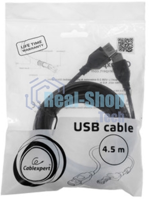Кабель удлинит. USB2.0 Gembird/Cablexpert CC-USB2-AMAF-6-N серый (1.8м, AM/AF, пакет) (CC-USB2-AMAF-6-N)