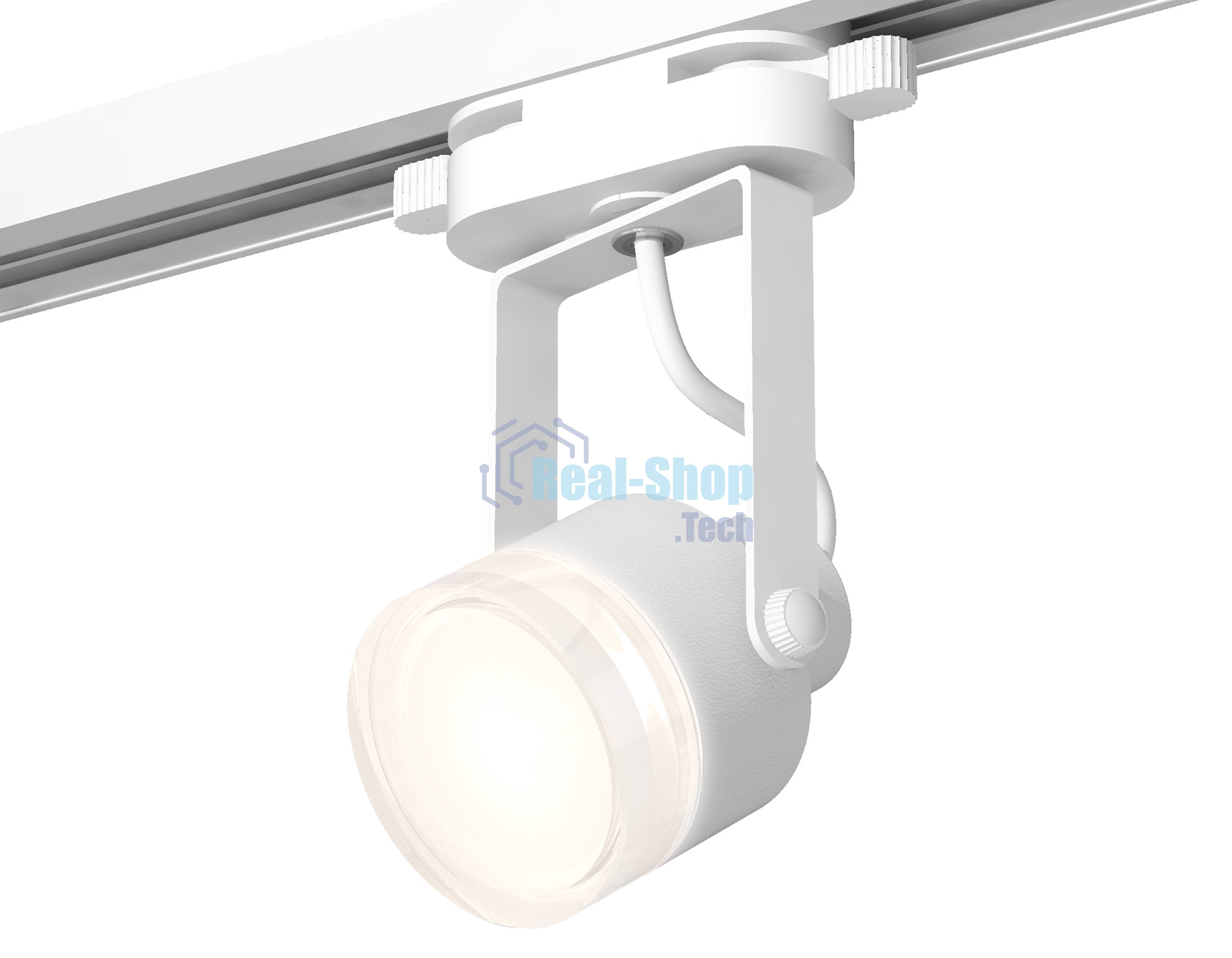Светильник Ambrella light XT6601083 WH/FR/CL белый/белый матовый/прозрачный MR16 GU10 (C6601, N6241)