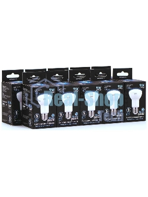 Лампа светодиодная Gauss 106002209LED Reflector R63 E27 9W 4100K