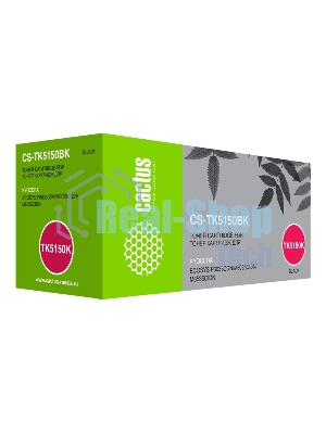 Картридж лазерный Cactus CS-TK5150BK черный (12000 стр.) для Kyocera Ecosys M6035cidn/P6035cdn