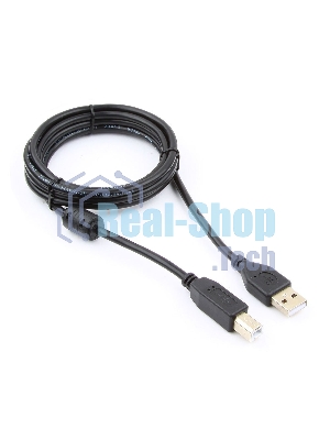 Кабель Gembird CCF-USB2-AMBM-6 USB 2.0 кабель PRO для соед. 1.8м AM/BM позол.конт., фер.кол., пакет