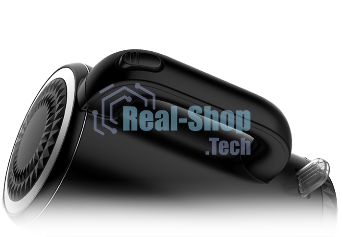 Чайник электрический Centek CT-0020 черный металл 1.7л, 2200W, бесшовная колба, двойные стенки