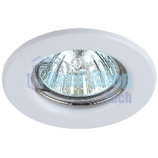 Светильник ST1 WH штампован. MR16 12В 50Вт бел. ЭРА C0043797