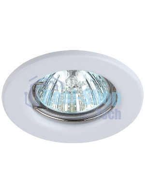 Светильник ST1 WH штампован. MR16 12В 50Вт бел. ЭРА C0043797