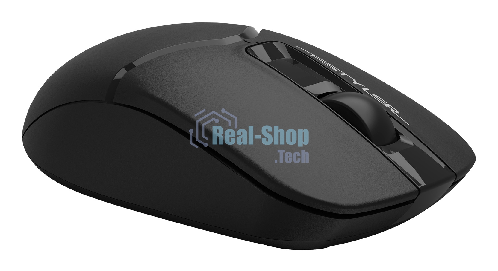 Мышь беспроводная A4Tech Fstyler FG12S черный, 1200 dpi, радиоканал, USB, кнопки - 3
