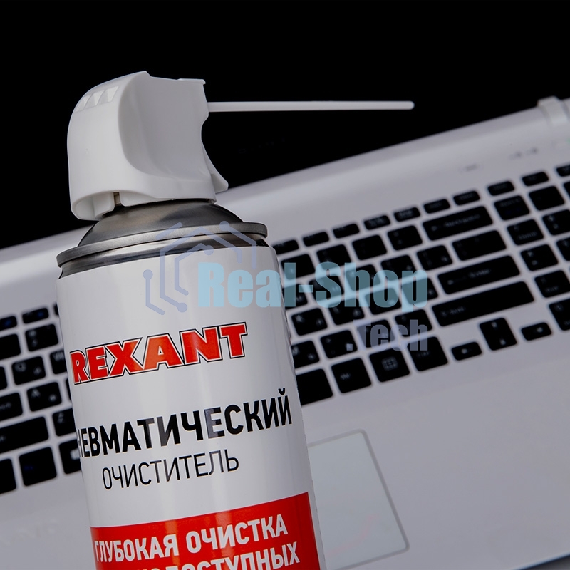 Сжатый воздух (пневматический очиститель) DUST OFF, Rexant, 720 мл, аэрозоль