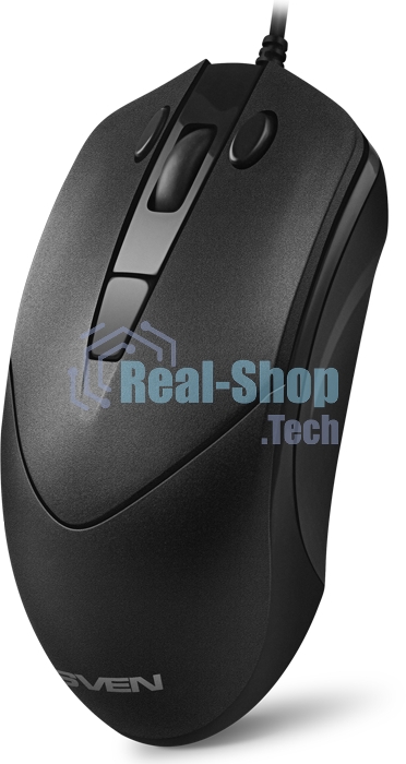 Мышь проводная SVEN RX-95 черный, 4000 dpi, USB, кнопки - 6