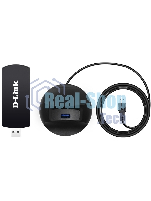 Адаптер D-Link DWA-192/RU/B1A Wireless AC1750 Dual-band USB Adapter, 802.11a/b/g/n/802.11ac, 2.4 GHz/5 GHz