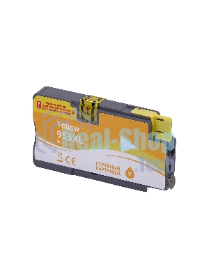 Картридж струйный Sakura F6U18AE (№953XL Yellow) для HP, желтый, 26 мл., 1600 к.