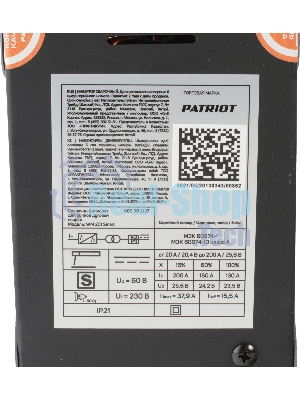 Аппарат сварочный PATRIOT WM 201Smart MMA