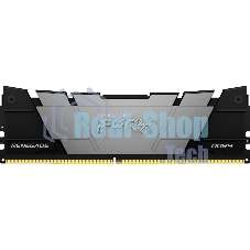 Оперативная память Kingston Fury Renegade, DDR4, 32GB (1x32GB), 3200MHz, CL16, DIMM, с радиатором, черный