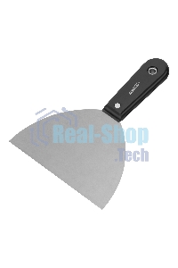 Шпательная лопатка Sparta стальная, 150 мм, полированная, пластмассовая ручка