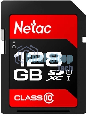 Флеш карта Netac P600 SDHC 128Gb U1/C10 up to 80Mb/s, retail pack