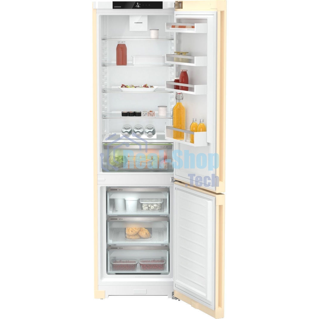 Холодильник Liebherr CNbed 5703-22 001 бежевый двухкамерный 266/94л морозилка снизу