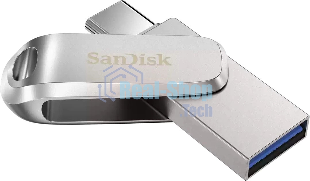 Флешка USB 64Gb SanDisk Ultra Dual Luxe, USB 3.1 - USB Type-C