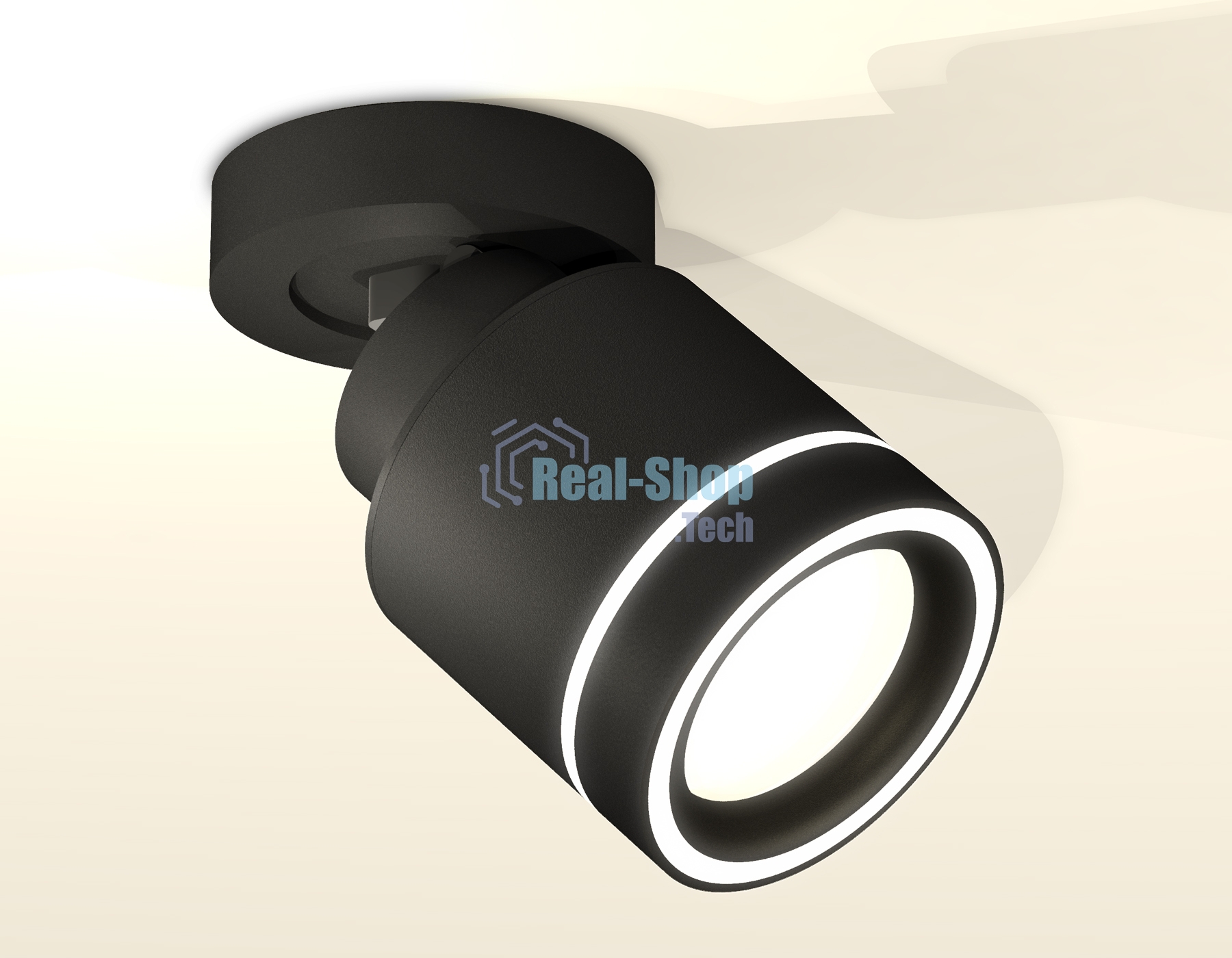 Светильник Ambrella Light XM8111003 SBK/FR черный песок/белый матовый GX53 (A2229, A2106, C8111, N8434)