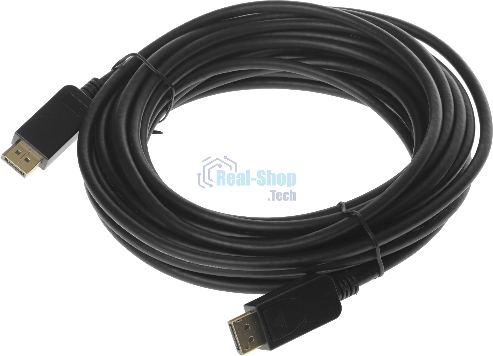 Кабель ver1.2 DisplayPort (m) DisplayPort (m) 10м черный