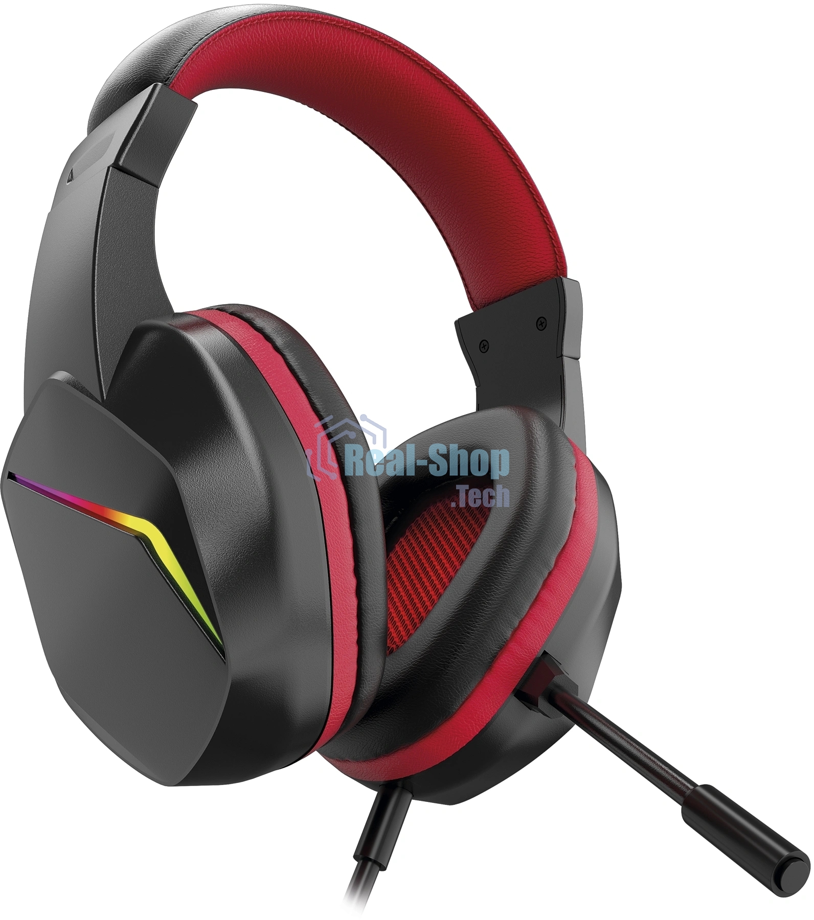 Гарнитура Oklick HS-L335G чёрный, проводная, USB-C/3.5 мм