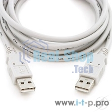 Кабель 5bites UC5009-018C USB2.0, AM/AM, 1.8м.