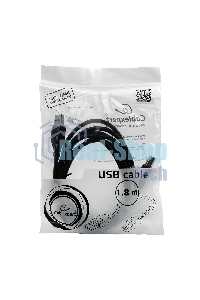 Кабель Gembird CCF-USB2-AMBM-6 USB 2.0 кабель PRO для соед. 1.8м AM/BM позол.конт., фер.кол., пакет