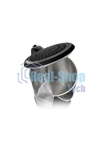 Чайник электрический Centek CT-0020 черный металл 1.7л, 2200W, бесшовная колба, двойные стенки