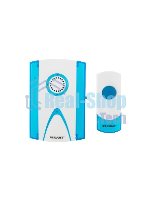 Звонок дверной беспроводной Rexant кнопка IP 44 RX-3