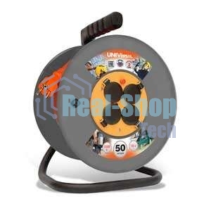 Удлинитель на катушке 4х50 м с заземл. 16А IP44 ВЕМ-250 термо ПВС 3х2.5 UNIVersal 9634209