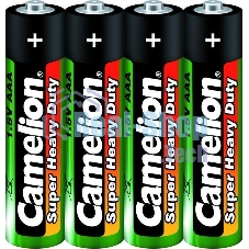 Элемент питания солевой Camelion R R03 (шринка 4шт) 1.5 В