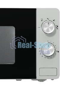 Микроволновая печь Gorenje MO20E1S серебристый, 20 л, 800 Вт, переключатели - поворотный механизм