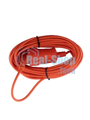 Удлинитель-шнур PROconnect ПВС 2х0.75, 10 м, б/з, 6 А, 1300 Вт, IP20, оранжевый