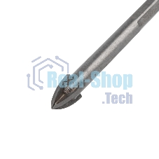 Сверло по стеклу и керамике Kranz 10 мм 4 грани шестигранный хвостовик