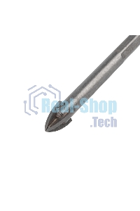 Сверло по стеклу и керамике Kranz 10 мм 4 грани шестигранный хвостовик