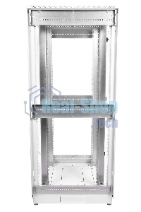 Шкаф коммутационный ЦМО ШТК-М-42.8.8-4ААА 42U 800x820 мм пер. дв. перфор. задн. дв. стал. лист 2 бок. пан. 500 кг белый