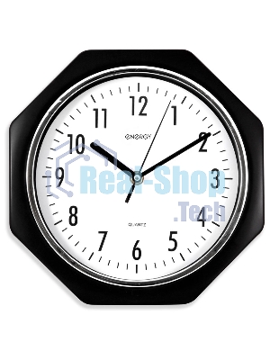 Часы настенные кварцевые Energy модель ЕС-06 восьмиугольные