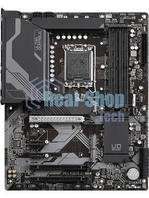 Материнская плата Gigabyte Z790 UD, LGA 1700, Intel Z790, 4xDDR5, 6xSATA, 3xM.2, 1xPCI-E 5.0 x16, 1xPCI-E 4.0 x4, 1xPCI-E 3.0 x1, 1xHDMI, 1xDP, 1x 2.5Gb LAN, 4xUSB-A 2.0, 4xUSB-A 3.2 Gen 1, 1xUSB-A 3.2 Gen 2, 1xUSB-C 3.2 Gen 2x2, 7.1, ATX
