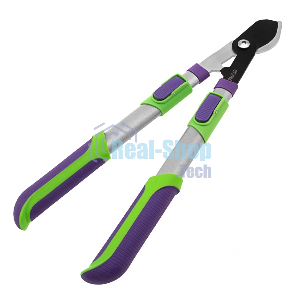 Сучкорез прямого реза Palisad 505-710 мм, телескопические стальные обрезиненные рукоятки