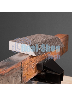 Губка для шлифования Matrix, 120 х 90 х 25 мм, трапеция, мягкая, P 60