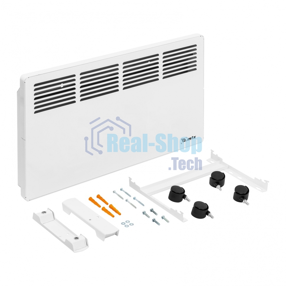 Конвектор MTX КМ-2000.2 белый, 2000 Вт, 25 м2, термостат