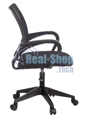 Кресло Бюрократ CH-695NLT/BLACK черный, сетка, 120 кг, механизм качания