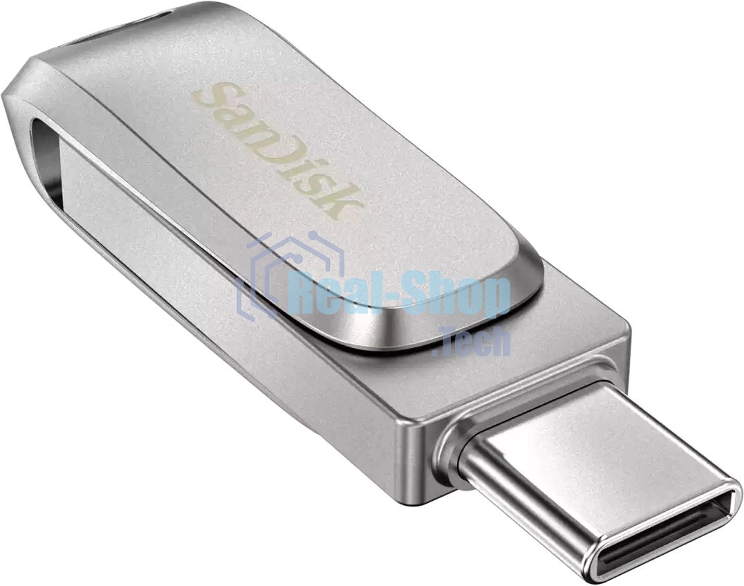 Флешка USB 64Gb SanDisk Ultra Dual Luxe, USB 3.1 - USB Type-C