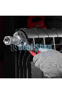 Переставные клещи Matrix 180 мм, кнопочный механизм, хром-ванадий, обливные рукоятки