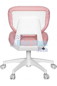 Кресло детское Cactus CS-CHR-3594PK розовый крестов. пластик белый