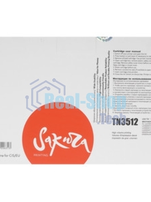 Картридж лазерный Sakura TN3512 для Brother HL-L6250DN, HL-L6300DW, HL-L6300DWT, HL-L6400DW, HL-L6400DWT, DCP-L6600DW, MFC-L6800DW, MFC-L6800DWT, MFC-L6900DW, MFC-L6900DWT, черный, 12 000 к.