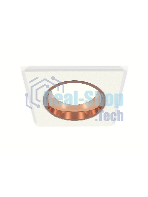 Комплект встраиваемого светильника Ambrella light XC6520005 SWH/PPG белый песок/золото розовое полированное MR16 GU5.3 (C6520, N6114)