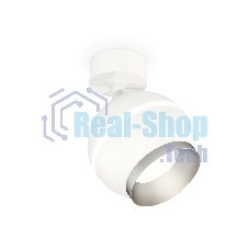 Комплект поворотного светильника Ambrella light XM1101003 SWH/MCH белый песок/хром матовый MR16 GU5.3 LED 3W 4200K (A2202, C1101, N7033)